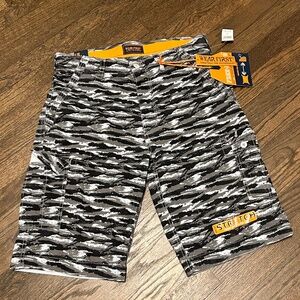 Grey and black Wear First shorts